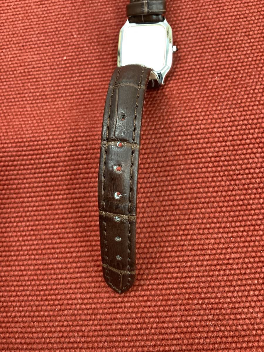 ③電池交換済 SEIKO セイコー QZ クレドール 4J81-5020 シルバー文字盤 