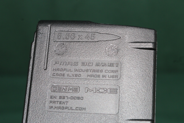 沖縄米軍実物 激レア 5.56mm 30連 マガジン ブラック PMAG MAGPUL GEN M2
