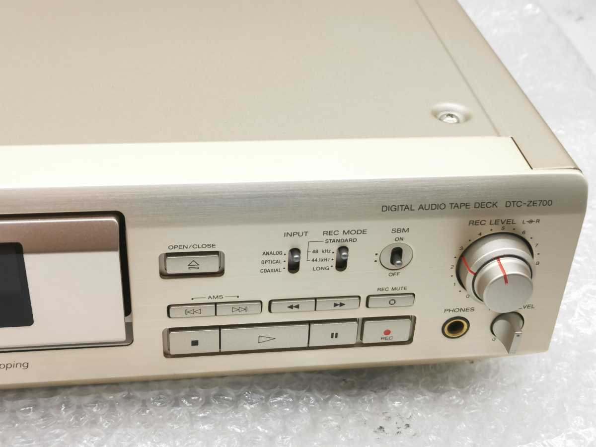 DTC-ZE700 DATデッキ - □SONY 中古0057 SONY 公式通販 Yahoo