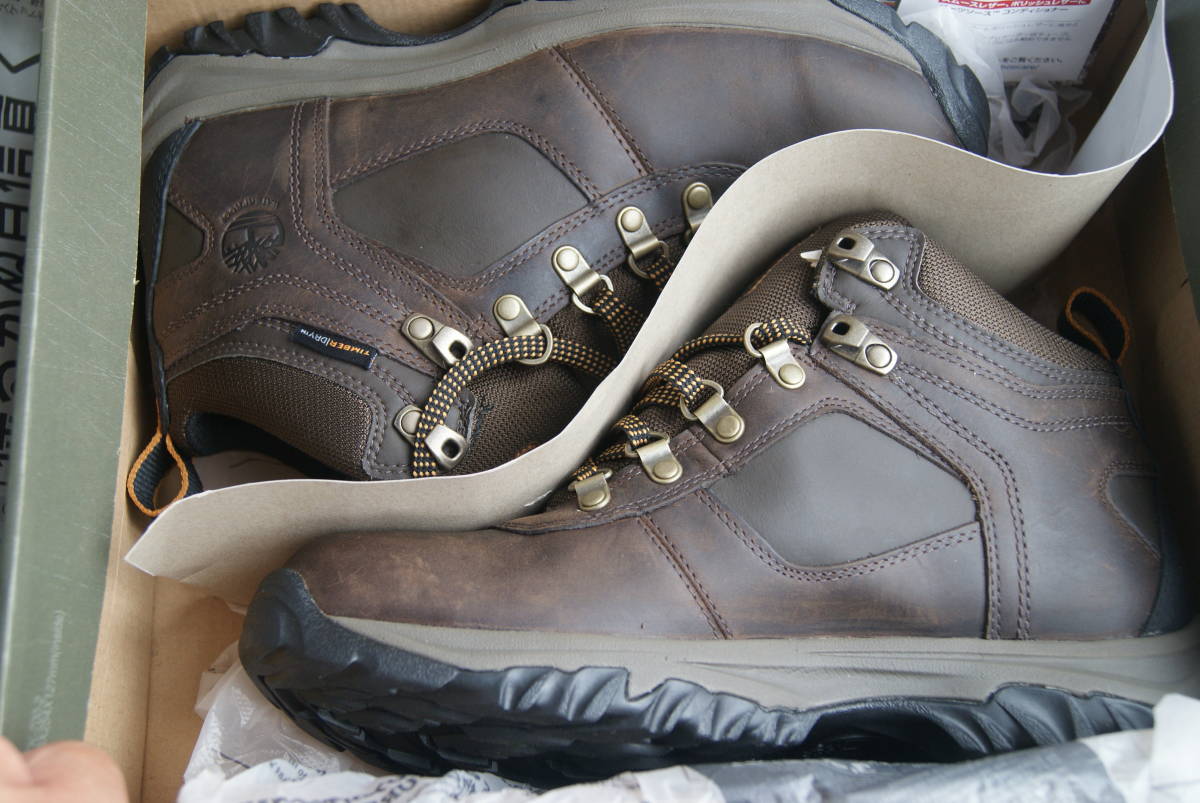 登山靴 WATERPROOF TIMBER／DRY 革 