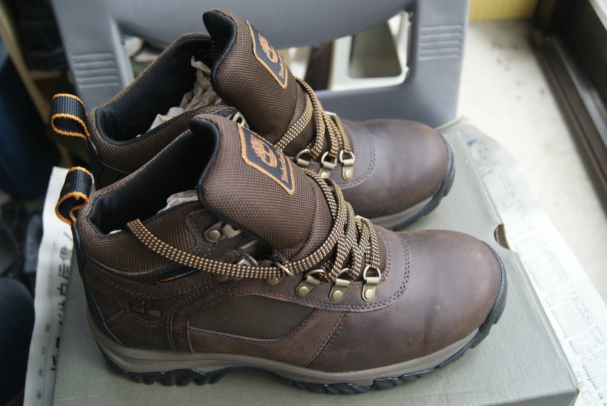登山靴 WATERPROOF TIMBER／DRY 革 