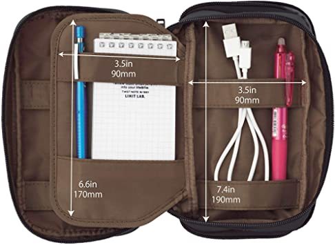 人気商品 送料無料 迅速発送 リヒトラブ ペンケース ブックタイプ トリプル 黒 A7556-24_5