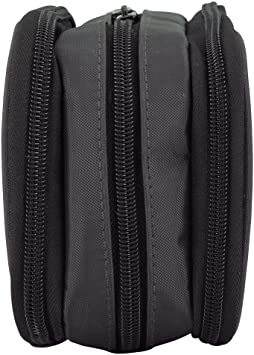 人気商品 送料無料 迅速発送 リヒトラブ ペンケース ブックタイプ トリプル 黒 A7556-24_8