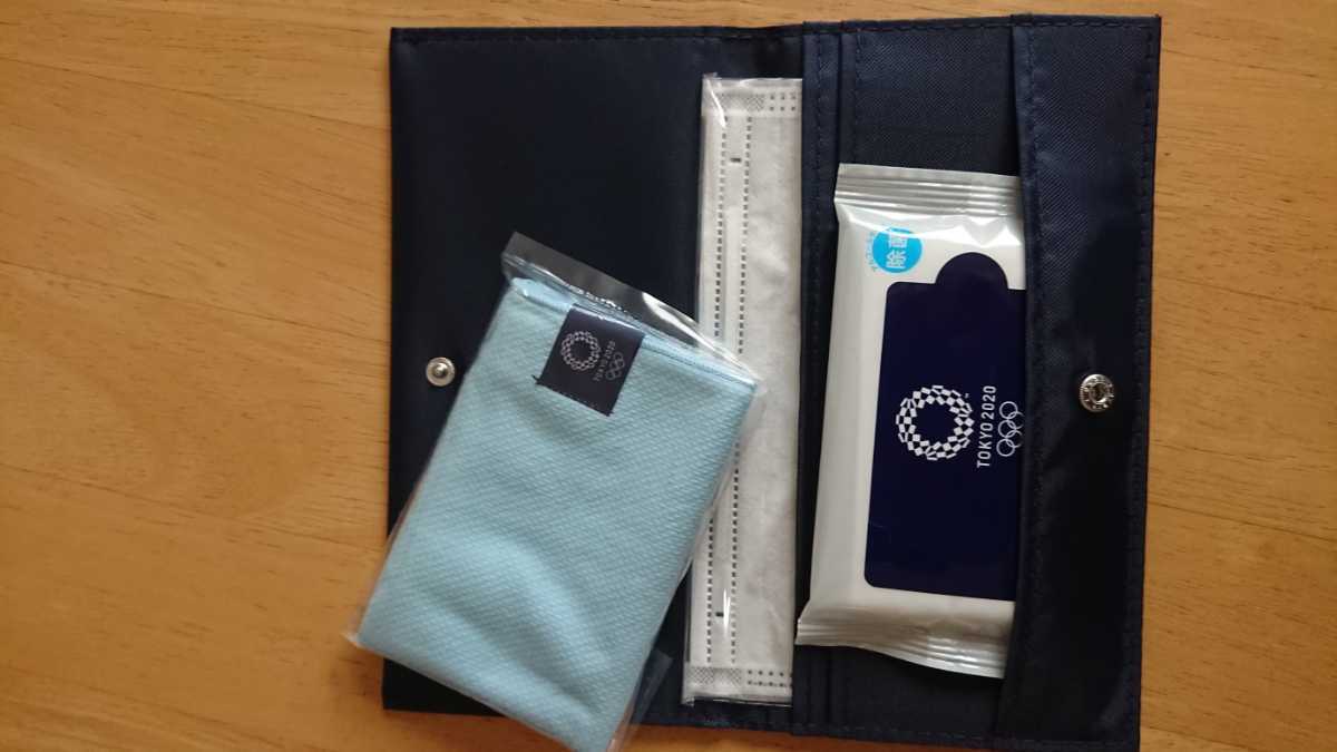 送料無料【非売品】【入手困難】東京2020 ポーチ、マスクケース