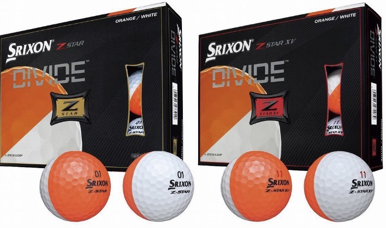 Z-STAR DIVIDE スリクソン XV ゴルフボール SRIXON 数量限定人気のNEW