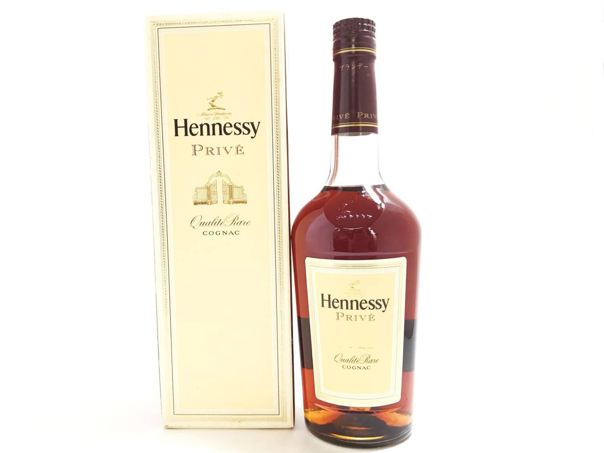 未開栓】HENNESSY/ヘネシー PRIVE/プライヴェ プリヴェ 箱付 700ml 40