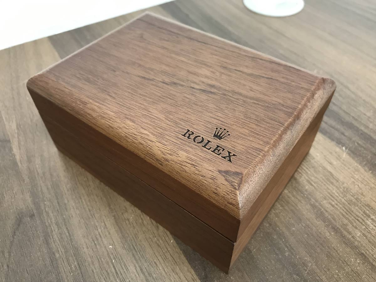【ROLEX】 腕時計ケース 空箱　ダークブラウン ROLEX 腕時計ケース 空箱 ダークブラウン ロレックス 小物 ROLEX 時計