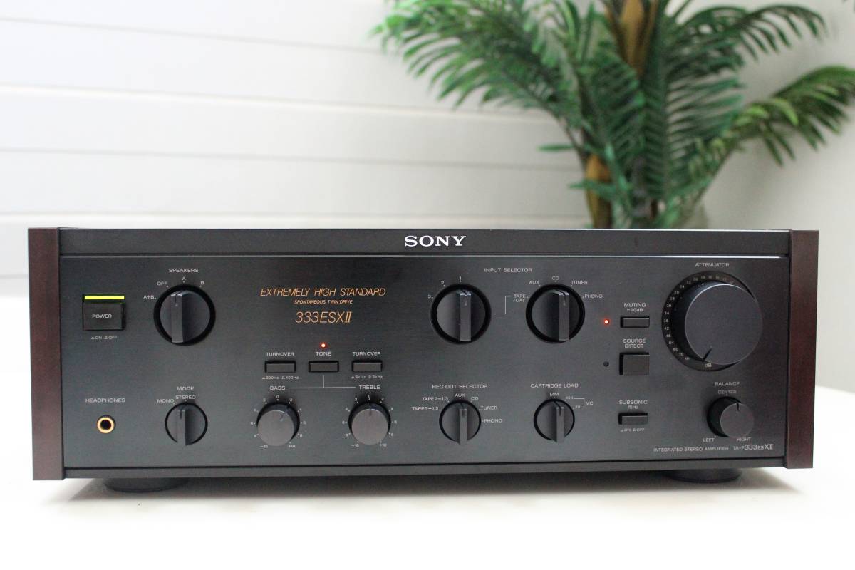 プリメインアンプ SONY ソニー TA-F333ESR TA-F333ESXII 動作品 TA