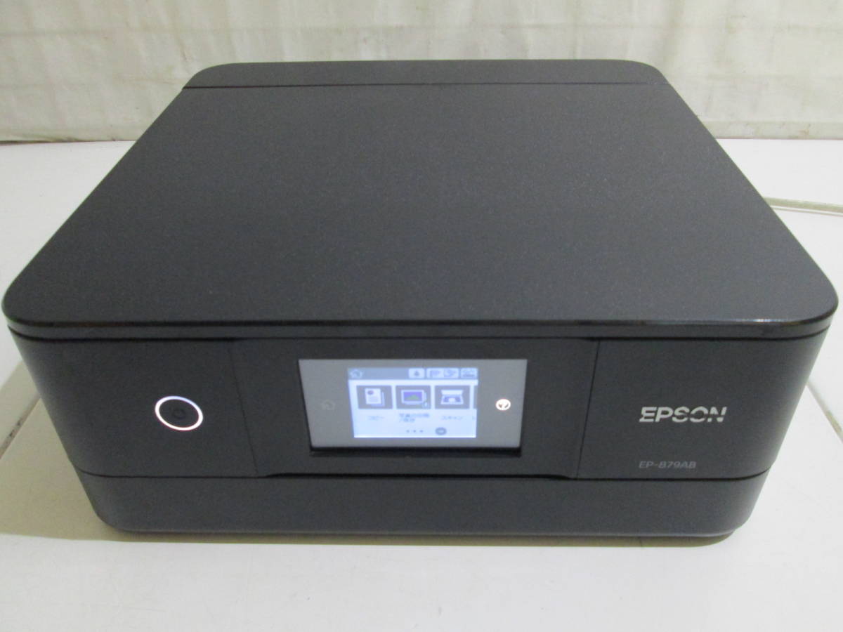 YK210831 EPSON エプソン EP-879AB A4インクジェットプリンター 複合機