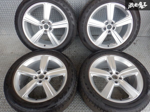 大得価，大人気 アウディ純正 Q5 Q6 Q7 E-TRON S-LINE 4KE.601.025.S 20インチ 9J +38 5穴 PCD112 GOODYEAR EAGLE SPORT 255/50R20 4本