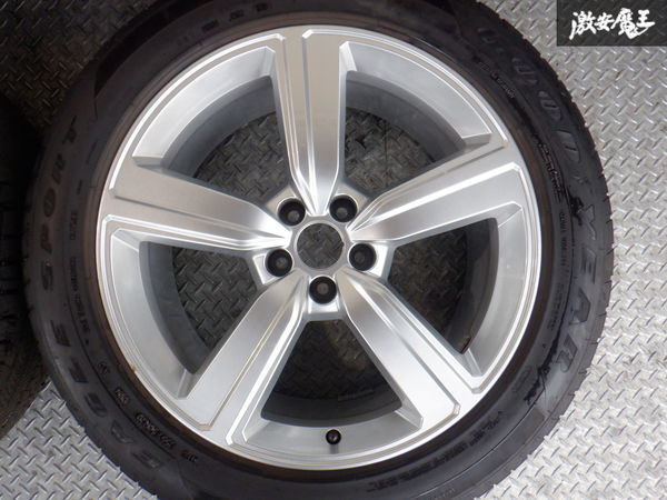 大得価，大人気 アウディ純正 Q5 Q6 Q7 E-TRON S-LINE 4KE.601.025.S 20インチ 9J +38 5穴 PCD112 GOODYEAR EAGLE SPORT 255/50R20 4本