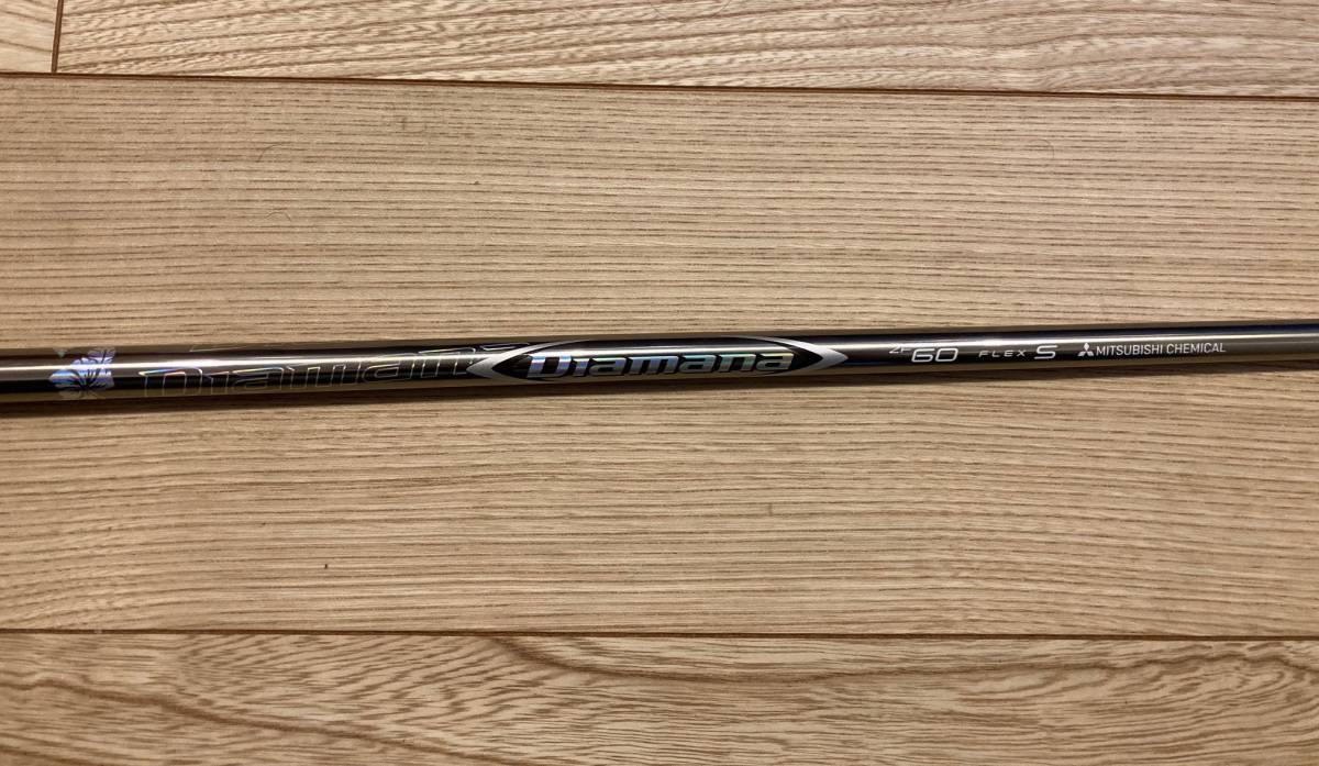 Diamana ZF 60 S テーラーメイドスリーブ付 シャフト ゴルフ
