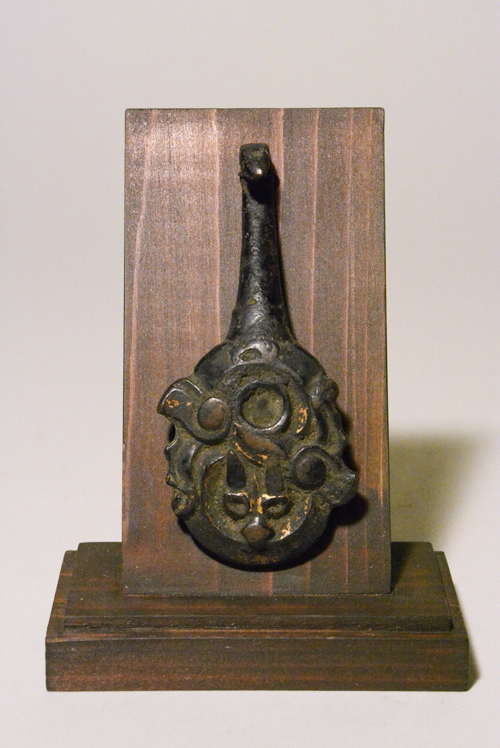 文化遺産オンライン 絡獣形帯鉤 帯鉤 #企画展示 青銅鍍金 青銅 展示