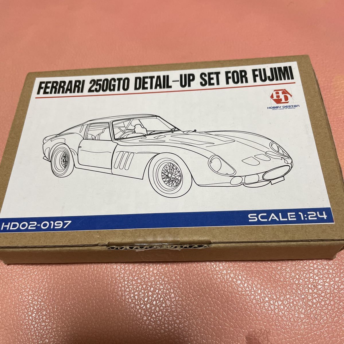 ホビーデザイン フェラーリ250GTO ディテールアップセット フジミ対応 