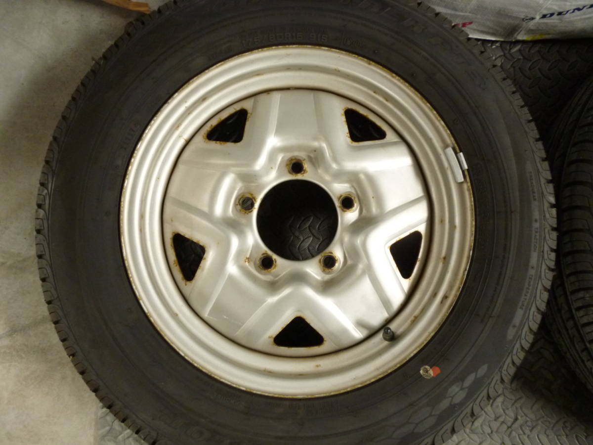 スズキ SUZUKI 4本 0 純正スチールホイール⁄鉄ホイール JB23ジムニー +