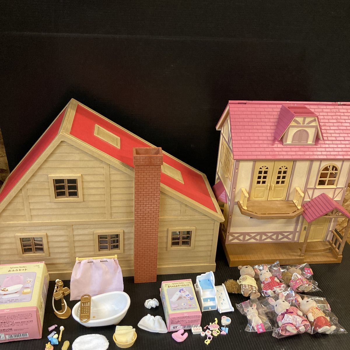 シルバニアファミリー　色々おまとめ　人形　家具　お家　小物など　おもちゃ　レトロ　アンティーク　現状品