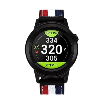 ★極上美品★GOLFBUDDY ゴルフバディー aim W11 フルカラー タッチ ゴルフウォッチ ★追加新品ストラップ付★