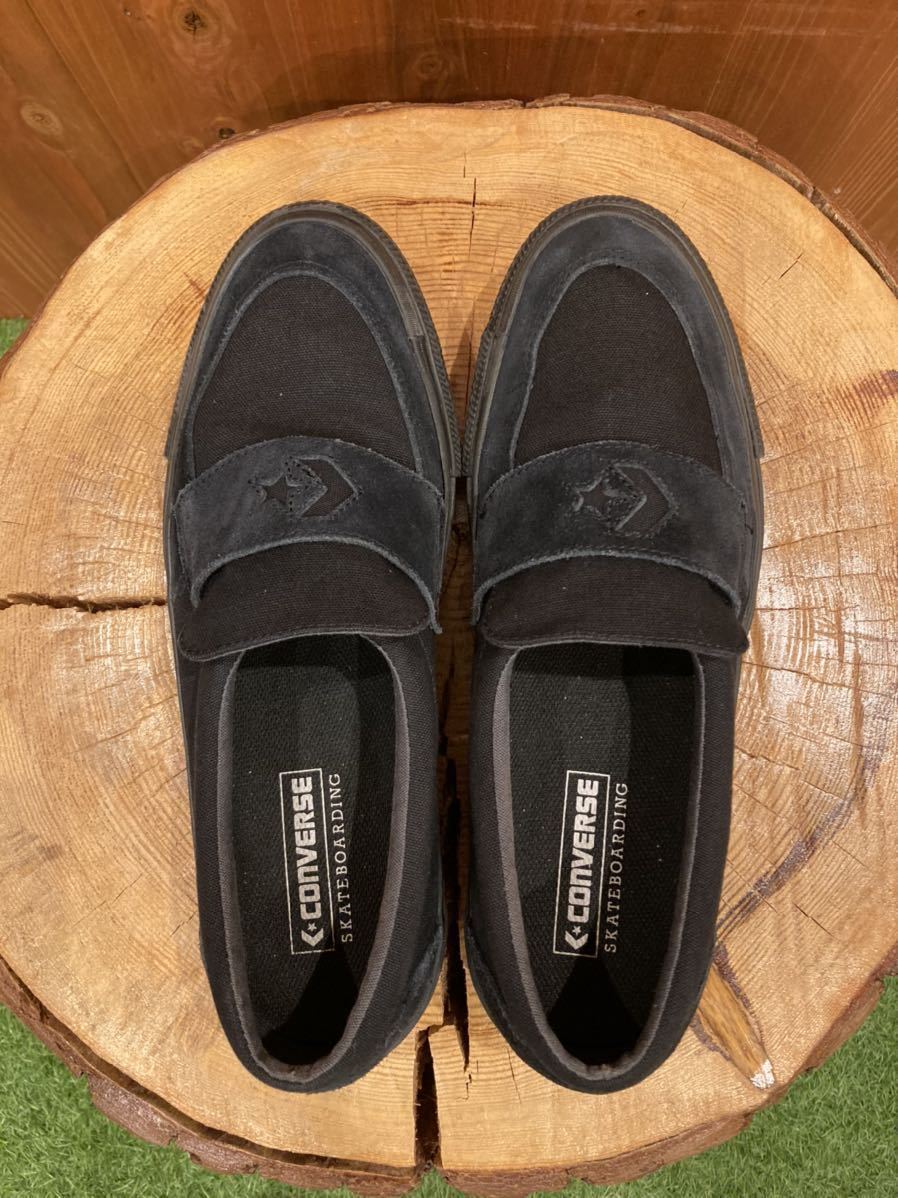 美品 CONVERSE SKATEBOARDING CS LOAFER SK コンバース スケート 