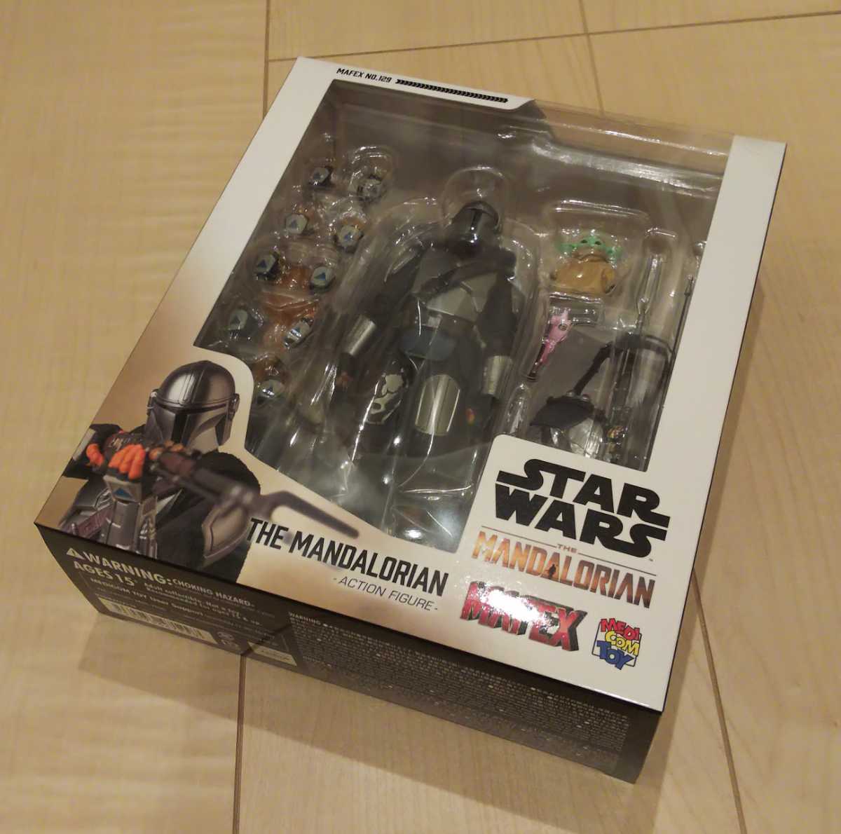 未使用】MAFEX マフェックス No.129 THE MANDALORIAN ザ・マンダ 