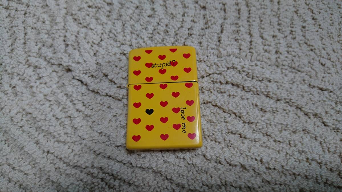 hide イエローハート ZIPPO ライター - X XJAPAN JAPAN ヒデ 新品・未 