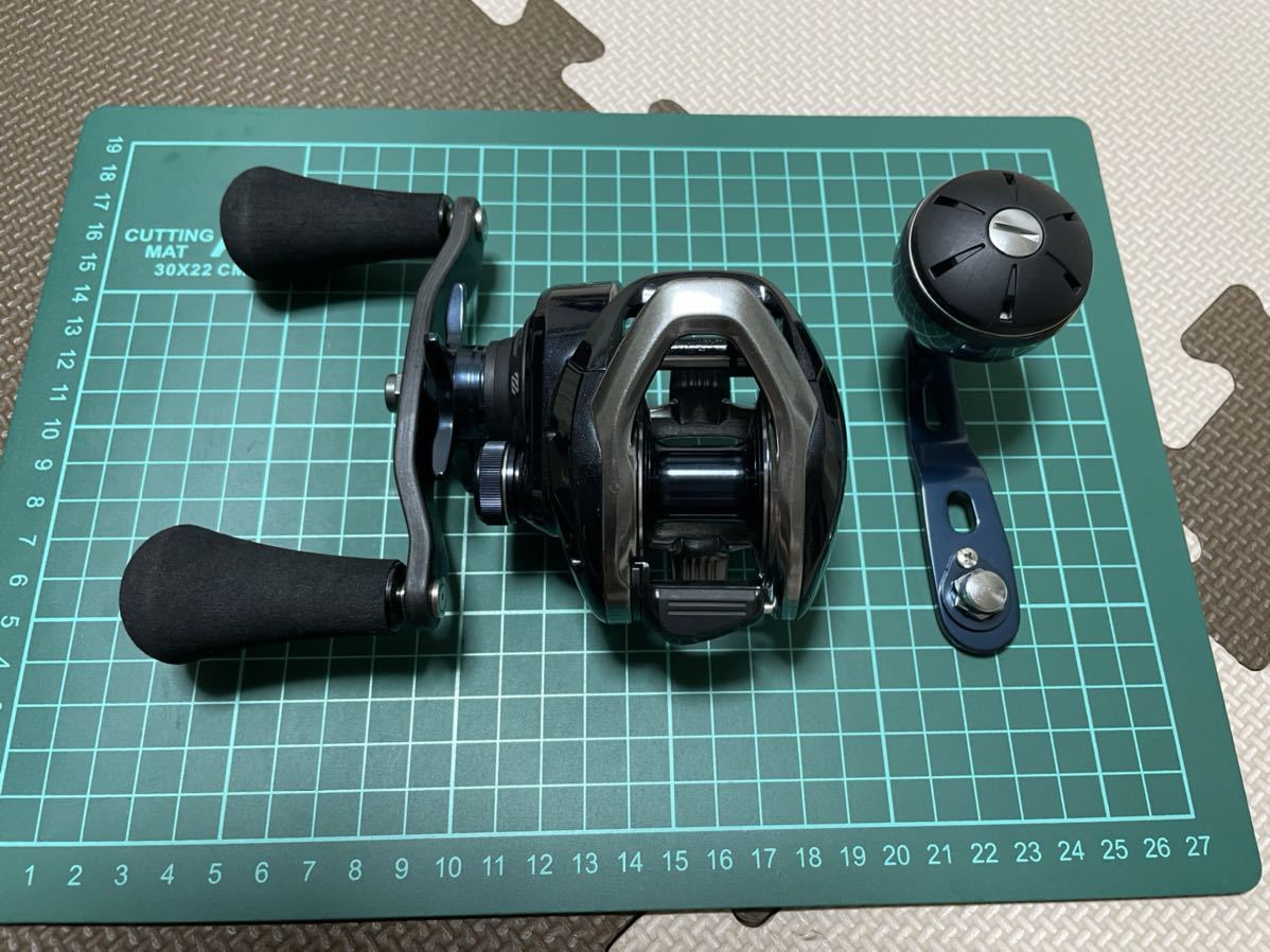 本物保証 シルバーバングル シマノ グラップラー 301HG 左ハンドル SHIMANO GRAPPLER 動作巻き感