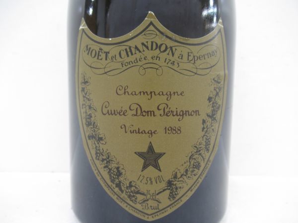 古酒 Cuvee Dom Perignon キュヴェ ドンペリニヨン Vintage ヴィンテージ 1988 BRUT ブリュット シャンパン 750ml 12.5% 未開栓 K01577G-M キュヴェ Dom ドンペリニヨン | 0 メルカリ