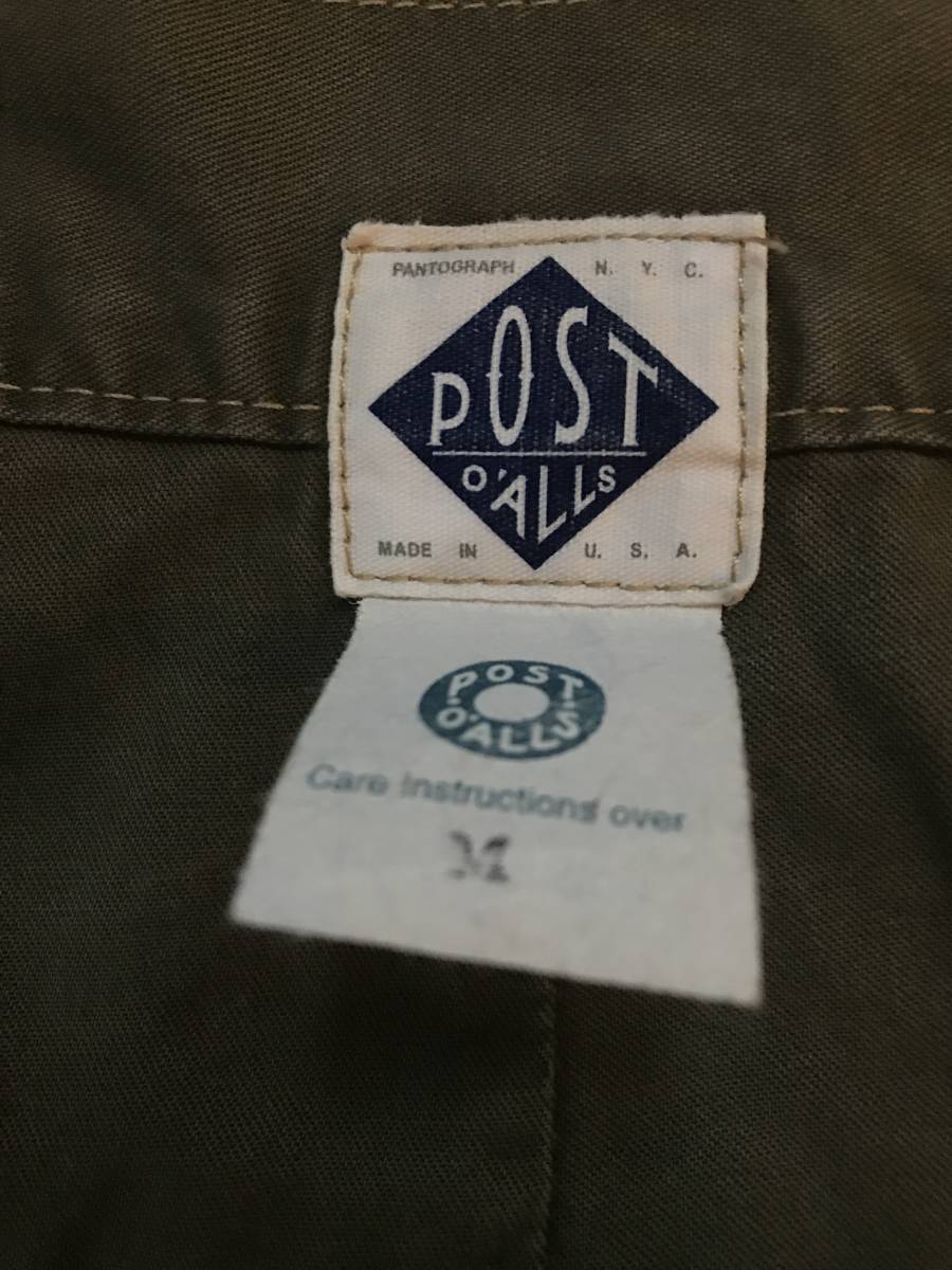 POST OVERALLS ポストオーバーオールズ　CRUZER POST OVERALLS CRUZER PANT ポストオーバーオールズ M POST OVERALLS