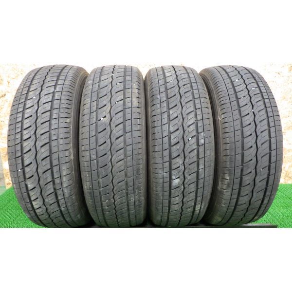 トーヨー H20 215/60R17C 109/107R 4本／2018~2019年製8-8.5分山小型トラック/バン用サマータイヤ／微細な片減り，シワ等あり／ハイエース等