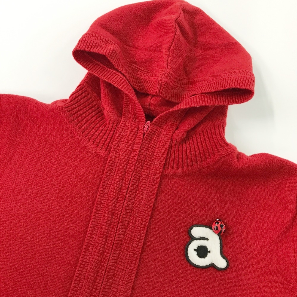 ARCHIVIO アルチビオ ニットジャケット レッド系 38 [240001553800