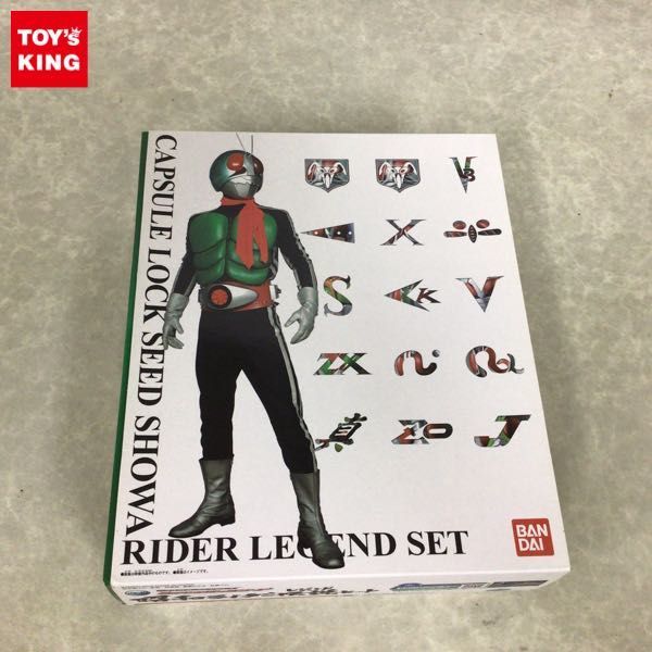 最新作，新作 1円 バンダイ サウンドロックシード カプセルロックシード 昭和ライダー伝説セット(仮面ライダー)｜売買されたオークション情報、yahooの商品情報をアーカイブ公開 - オークファン 仮面ライダー