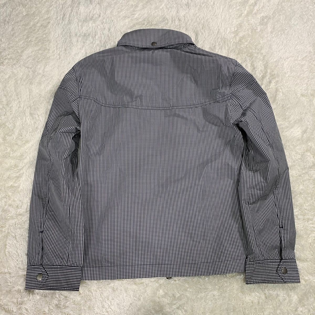 極美品 バーバリー ブラックレーベル ジップ ブルゾン ギンガム