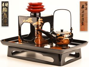 夏の骨董 3hige antique store 京都・古門前の古美術店 三髭堂 輪島塗