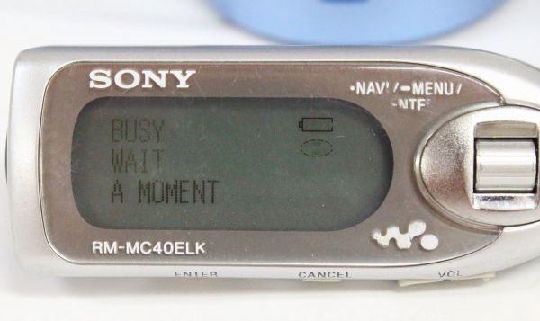 ◇ SONY MDプレーヤー MDウォークマン MZ-NH3D 【ジャンク