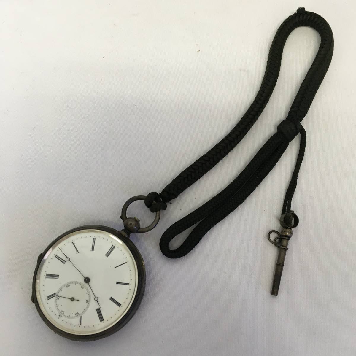 商館懐中時計 懐中時計 ファブルブランド、野羊印、0,800(銀80％)の刻印