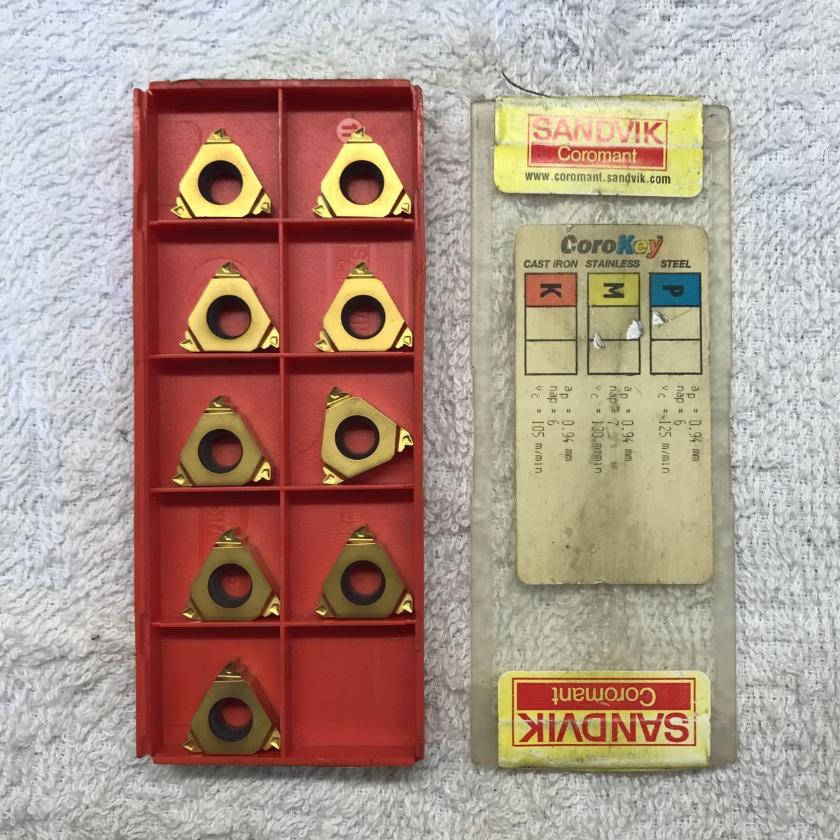 SANDVIK チップ R166.0G-16MM01-150 旋盤 フライス マシニング サンドビック 9個セット 7(消耗品)｜売買された ...