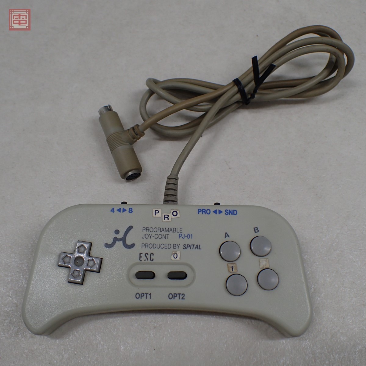 ラヴィ PC-98 PROGRAMABLE JOY-CONT コントローラー PJ-01 SPITAL 動作未確認