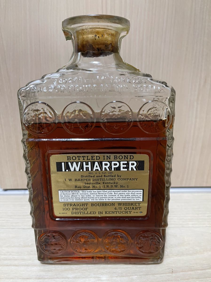IW.HARPER IW.ハーパー ボトルインボンド 1945-1952 古酒 【公式通販】