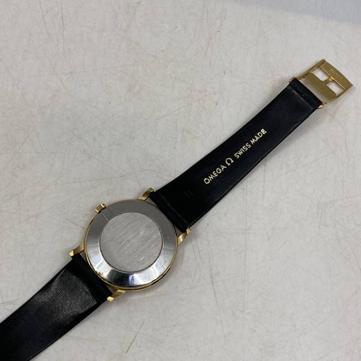 K09004 OMEGA オメガ Deville デビル ゴールドカラー Cal.625 ボーイズ 