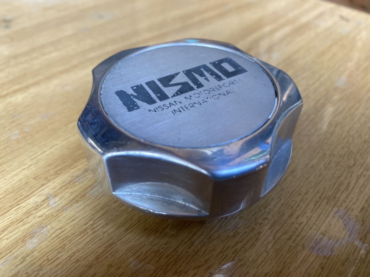希少 NISMO 旧ロゴ オイルフィラーキャップ 当時物 NISSAN 日産 SR RB