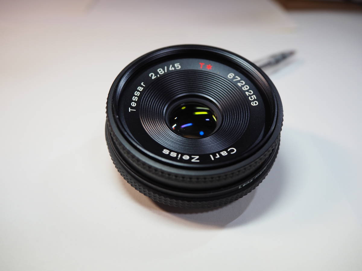 Zeiss 45mm Tessar Carl - Contax⁄Yashica T* | Lens f⁄2.8 F2.8