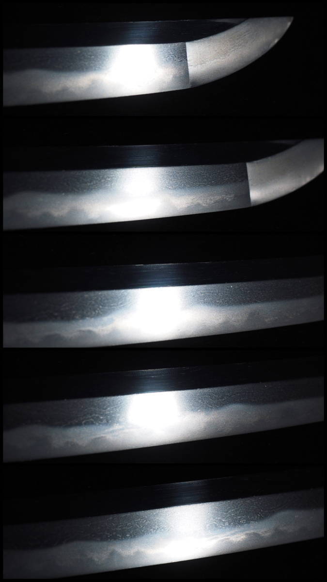 名品!!!　白鞘入りの名脇差　【無銘】　優鍛　優乱刃紋　刃長33.4cm 元幅2.61cm　283g　是非愛刀にして下さい!!! 脇差 刀剣小町 日本刀 白鞘脇差 Ｄ school)