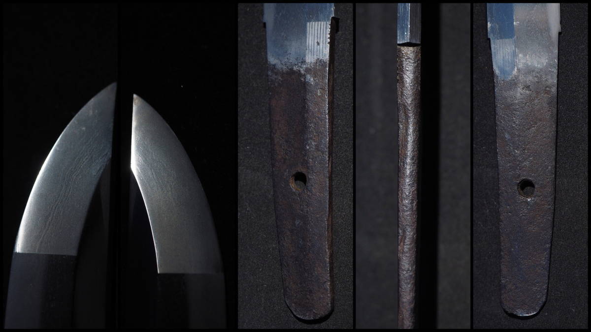 名品!!!　白鞘入りの名脇差　【無銘】　優鍛　優乱刃紋　刃長33.4cm 元幅2.61cm　283g　是非愛刀にして下さい!!! 脇差 刀剣小町 日本刀 白鞘脇差 Ｄ school)
