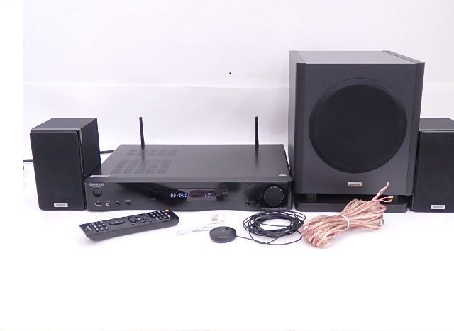 ONKYO/オンキョー シネマパッケージ 2.1ch/ハイレゾ音源対応/4K対応 