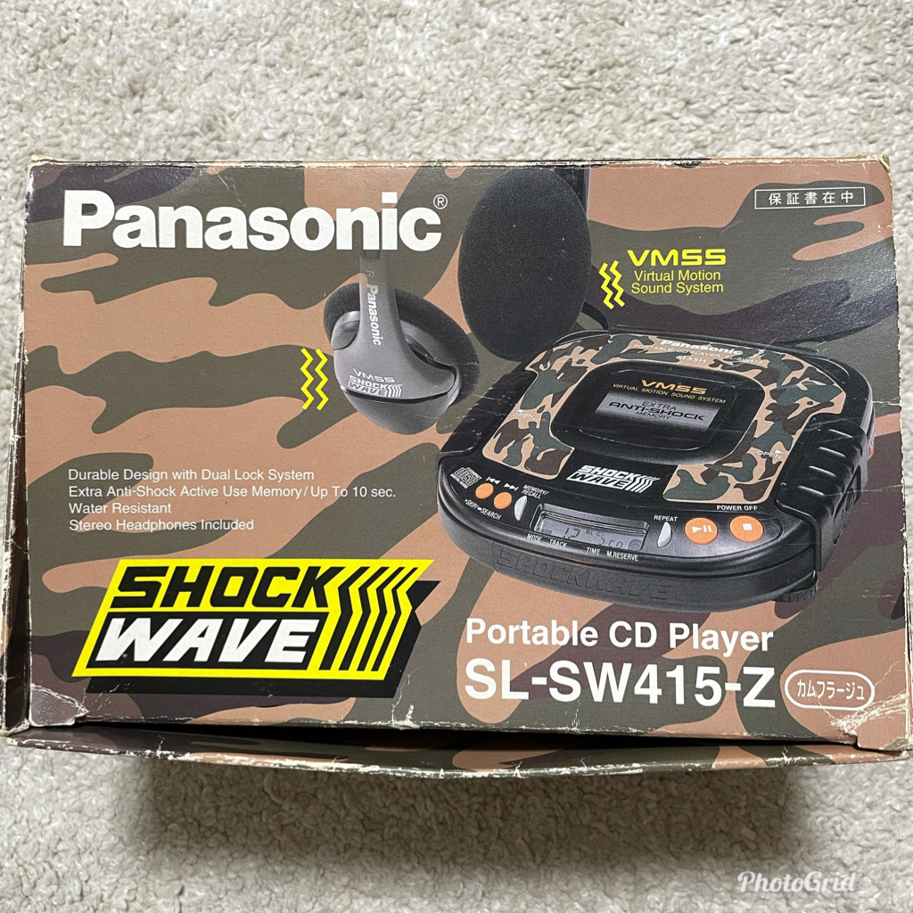 Panasonic SHOCK WAVE SL-SW415-Z 動作品/美品 即決 送料無料 匿名配送】Panasonic SHOCK WAVE パナソニック