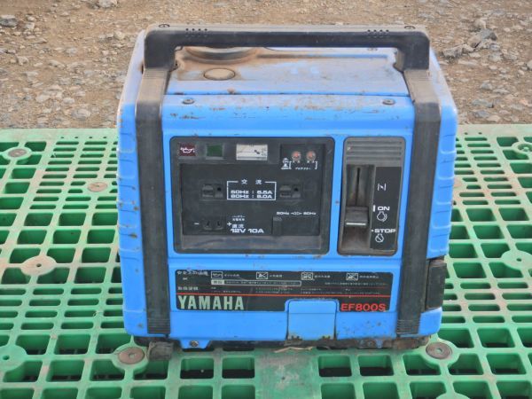 ヤマハ 発電機 YAMAHA EF800S エンジン 動作可能(インバーター ef800の 