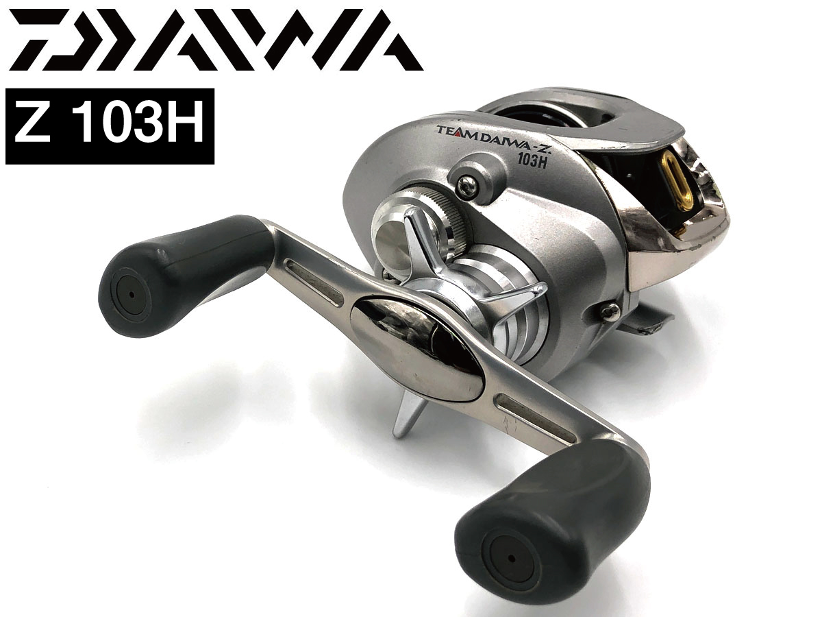 ダイワ チームダイワ Z 103H 右巻 TD-Z チームダイワ 103H 箱付き 当時物