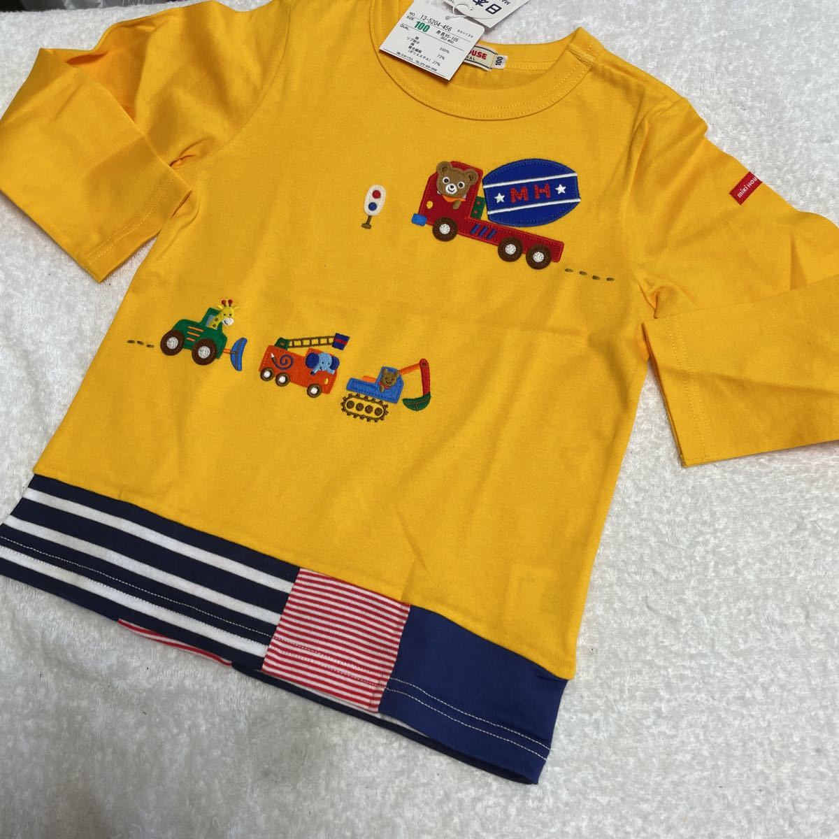 ミキハウス – ミキハウスオフィシャルサイト 長袖Tシャツ ロンtの通販 