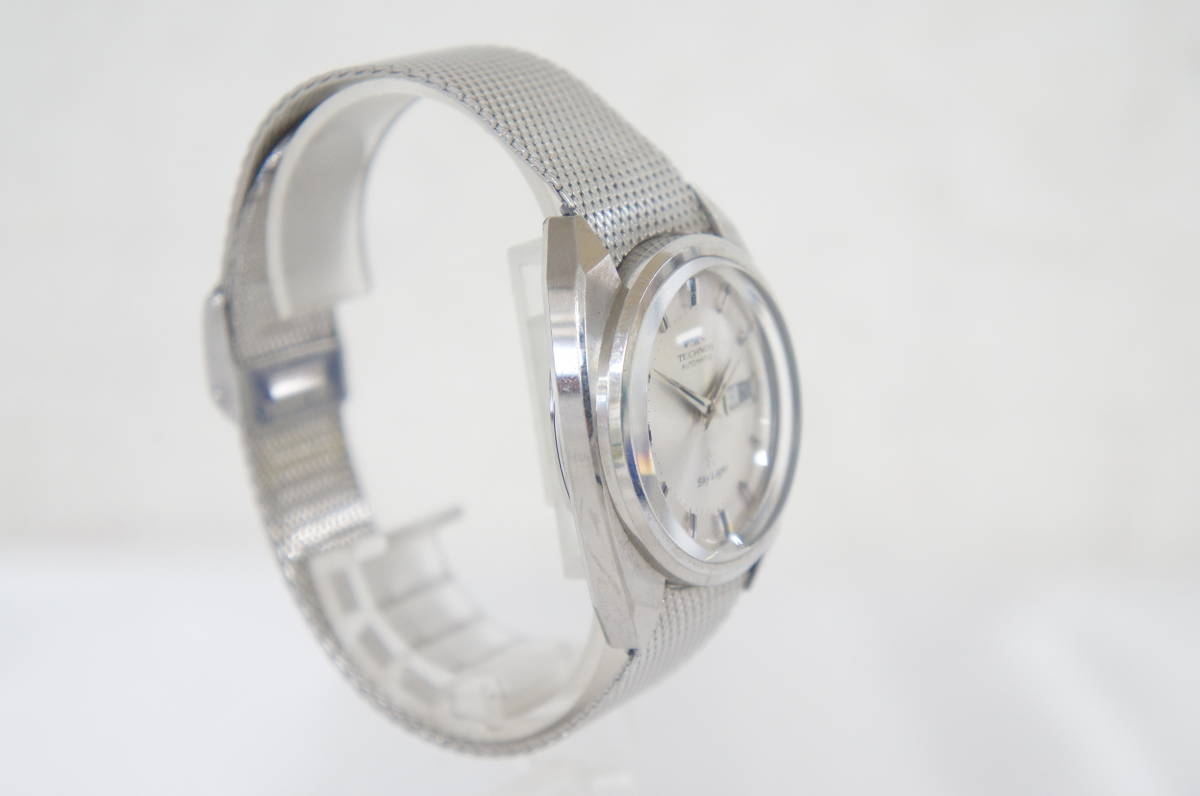 ✨TECHNOS✨テクノス✨SkyLight✨デイト✨AUTOMATIC✨腕時計 テクノス TECHNOS Light Sky スカイライト SKY 腕時計 稼動品 自動巻