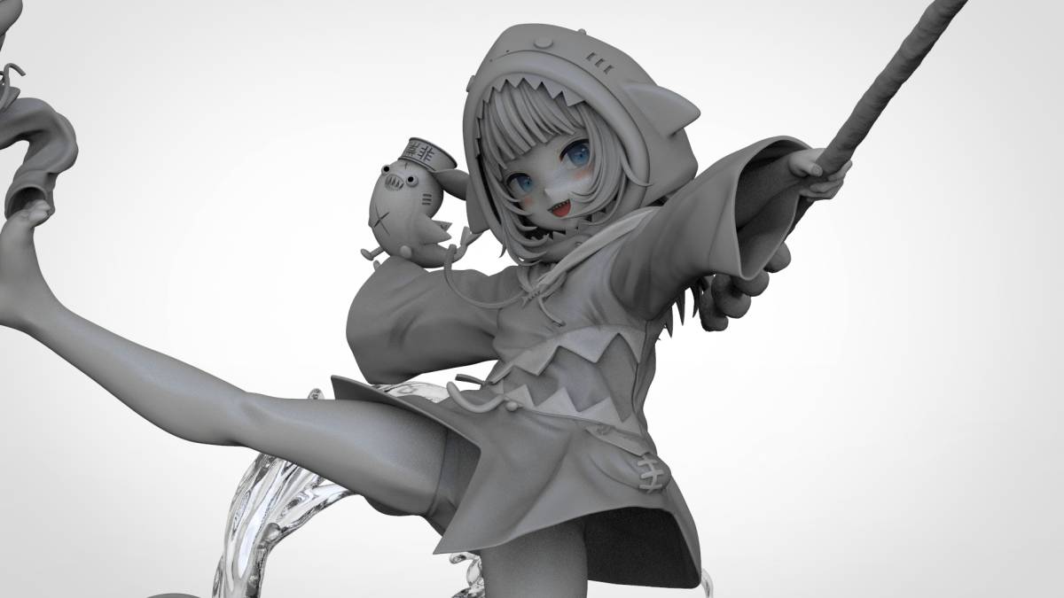 新品・未組立】 フジヤマサンカク がうるぐら ガレージキット 