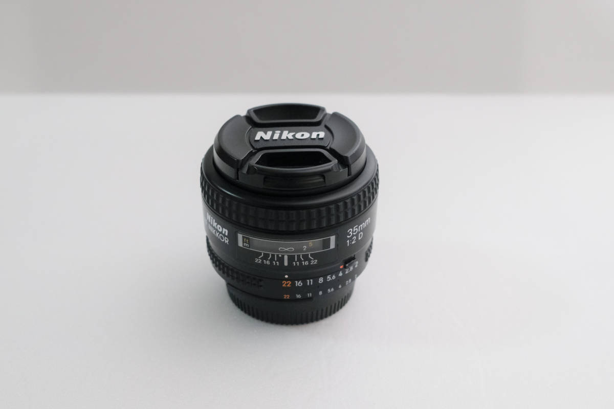 35mm AF Nikon ニコンAF Happy f⁄2D（中古、別売フード付き） Nikon Ai AF